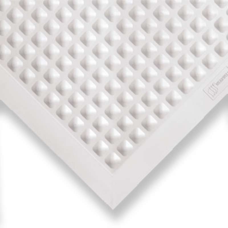 Non-ESD AutoClavable 2 x 3' Contamination Control Grey Mat for Sterile Areas, 1/2" Thick